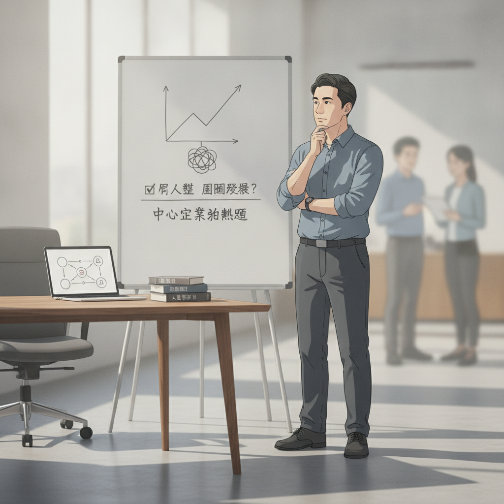 中小企業主管管理困境與領導力養成